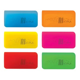 Gomma riscrivi per gel cancellabile - colori assortiti - 6x3cm - osama