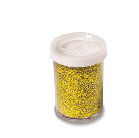 Glitter flacone grana fine - 25ml - oro - cwr