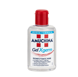Gel x-germ disinfettante mani - 80 ml - amuchina professional