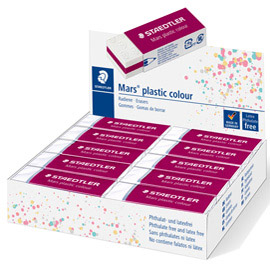 Gomma mars  plastic - violetto - staedtler