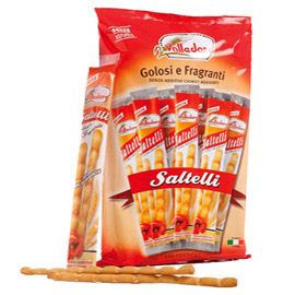 Grissini saltelli - 240 gr - multipack 18  monoporzioni - valledoro