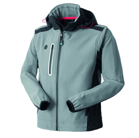 Giubbotto softshell smarty - taglia xl - grigio - rossini