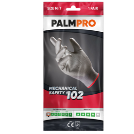 Guanti mechanical safety palmpro 102 - taglia xl - grigio - icoguanti