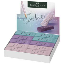 Gomma rollon sparkle - colori assortiti - faber castell