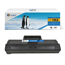 Gg - toner compatibile per hp laser  mfp 135a/135w/137fnw107a - nero - 1.000 pag