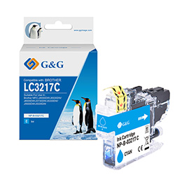 Gg - cartuccia ink compatibile per brother mfc-j6930dw/j6530dw/j6935dw - ciano