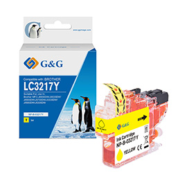 Gg - cartuccia ink compatibile per brother mfc-j6930dw/j6530dw/j6935dw - giallo