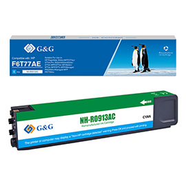 Gg - cartuccia ink compatibile per hp pagewide 352dw/mfp377dw - ciano