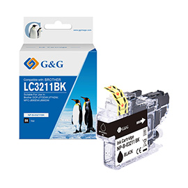 Gg - cartuccia ink compatibile per brother dcp-j772dw/j774dwmfc-j890dw - nero