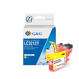 Gg - cartuccia ink compatibile per brother dcp-j772dw/j774dwmfc-j890dw - giallo