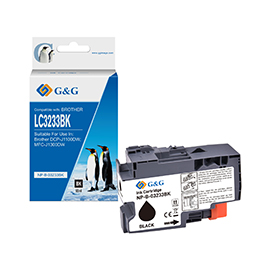Gg - cartuccia ink compatibile per brother dcp-j1100dwmfc-j1300dw - nero
