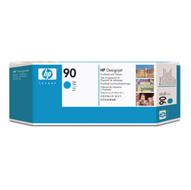 Hp - testina di stampa - ciano - c5055a - 400 pag