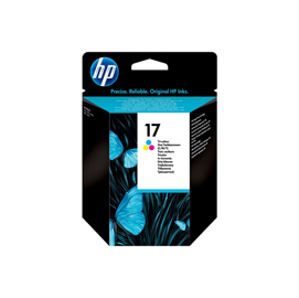 Hp - cartuccia ink - 17 - c/m/y - c6625ae - 480 pag