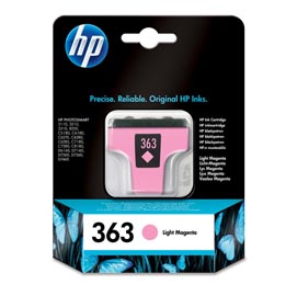 Hp - cartuccia ink - 363 - magenta chiaro - c8775ee - 230 pag