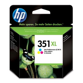 Hp - cartuccia ink - 351xl - c/m/y - cb338ee - 580 pag