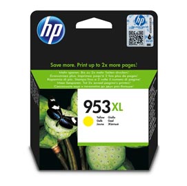 Hp - cartuccia ink - 953xl - giallo - f6u18ae - 1.600 pag