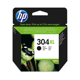 Hp - cartuccia ink - 304xl - nero - n9k08ae - 300 pag