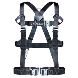 Imbracatura har22ha a due punti di ancoraggio s/m/l nero deltaplus