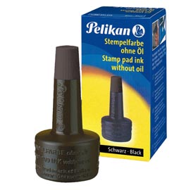 Inchiostro 4k per cuscinetti - senza olio - 28 ml - nero - pelikan