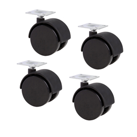 Kit 4 ruote - per libreria rainbow - artexport