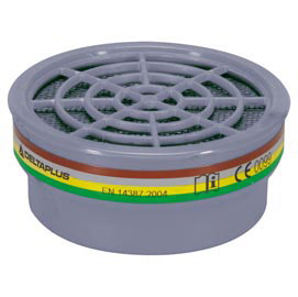 Kit 2 filtri a1b1e1k1 per semimaschera m6400 - delta plus
