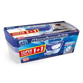Kit mangiaumidità tab vortex 1+1 - ricaricabile - 450 gr - air max