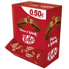 Kitkat mini - perugina -  marsupio 1,3kg