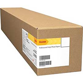 Kodak - rotolo carta fotografica plotter inkjet rapd dry lustre - 610 mm x 30,5 mt - 190 gr - kprol24