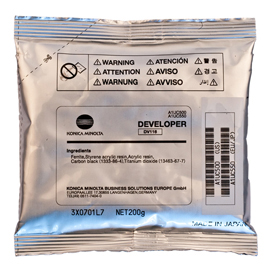 Konica minolta - developer - nero - a1uc550 - 55.000 pag