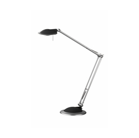 Lampada da tavolo arizona 9026 - alogena - 50w - argento/antracite - alco