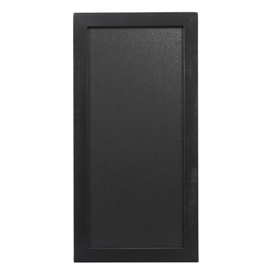 Lavagna woody - cornice nera - 20x40 cm - securit