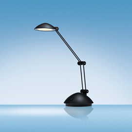 Lampada da tavolo space - a led - 3w - nero - hansa