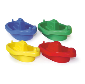 Linea go-go - in plastica - cwr - set 4 barche