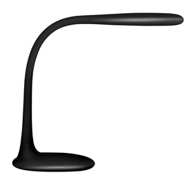Lampada da tavolo lucy - a led - 7,5w - nero - unilux