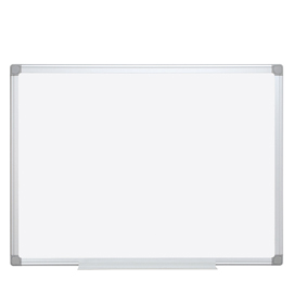 Lavagna magnetica smaltata - 120x180 cm - bianco - bi-office