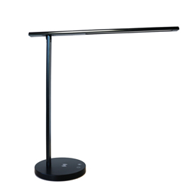 Lampada da tavolo diva - led 8,2w - nero - unilux