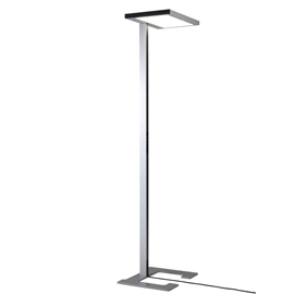 Lampada da terra luctra vitawork - 12000  lumen con distribuzione luminosa asimmetrica - 12 sym - alluminio - unilux