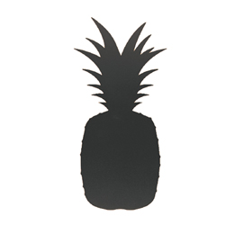 Lavagna da parete silhouette - 49,3x23,6 cm - forma ananas - securit