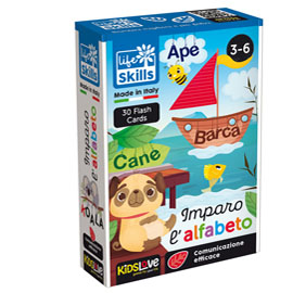 Life skills cards ''imparo l'alfabeto'' - kidslove