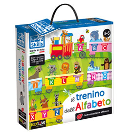 Life skills cards ''il trenino dell'alfabeto'' - kidslove