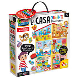 La mia casa gigante montessori - lisciani