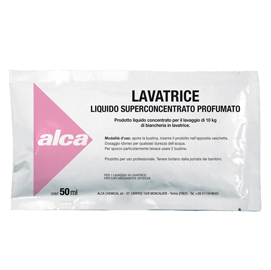 Lavatrice linea monodose - alca - bustina da 50 ml