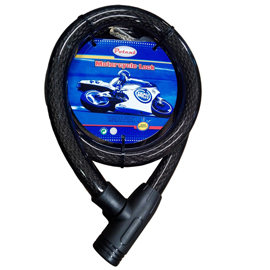 Lucchetto cavo corazzato - a 2 chiavi - d 25 x 150 mm - meltaplus