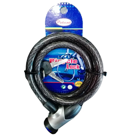 Lucchetto a spirale - a 2 chiavi - d 12 x 1000 mm - meltaplus