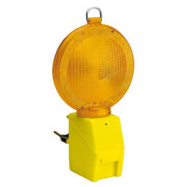 Lampeggiante stradale blink road - led - giallo fluo/arancio - velamp