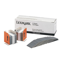 Lexmark/ibm - punti metallici- 12l0252 - da 5000 punti metallici - conf. 3 cartucce