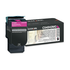 Lexmark/ibm - toner - magenta - c540h2mg - non return program - 2.000 pag