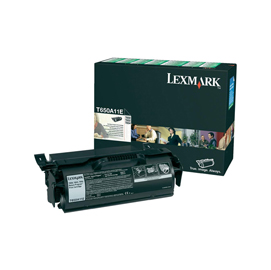 Lexmark/ibm - toner - nero - t650a11e - return program - 7.000 pag