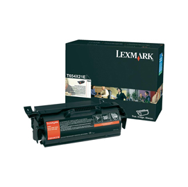 Lexmark/ibm - toner - nero - t654x21e - non return program - 36.000 pag