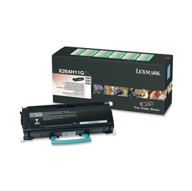 Lexmark/ibm - toner - nero - x264h11g - return program - 9.000 pag
